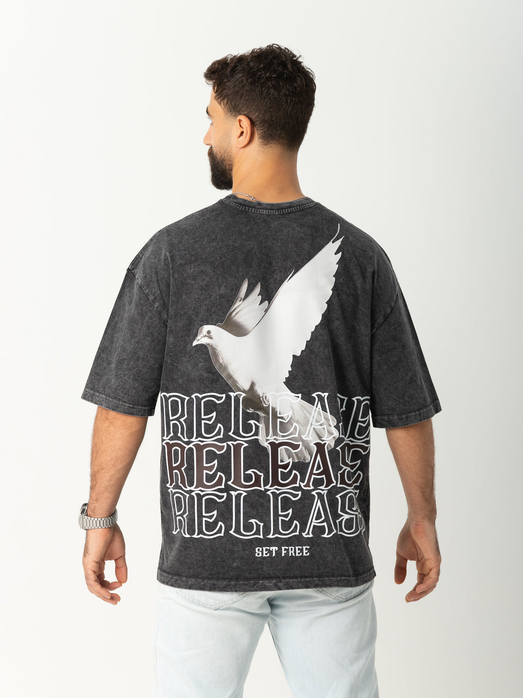 "Release" - Oversized T-shirt - Men